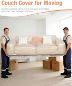 Magicheap Extra Thick 4mil Plastic Couch Cover - Image 4