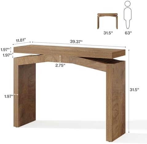 Tribesigns 40-Inch Console Table - Image 2