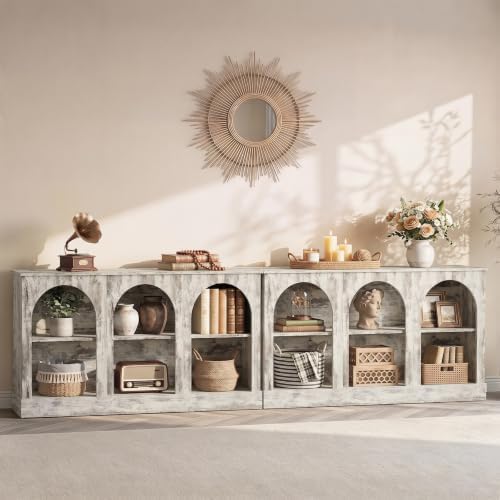 Tribesigns 10.5FT Extra Long Arched Console Table Set of 2 - Image 4
