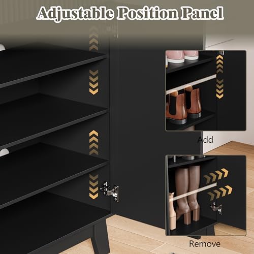 HUANLEGO Shoe Cabinet Storage for Entryway - Image 4