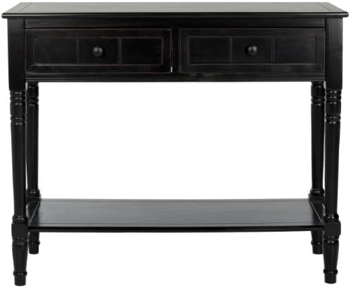 SAFAVIEH Samantha Wood Console Entryway Table, 35.8" AMH5710B by Unknown