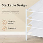 STORAGE MANIAC Sweater Drying Rack, Mesh Clothes Drying Rack, Stackable Laundry - Image 5