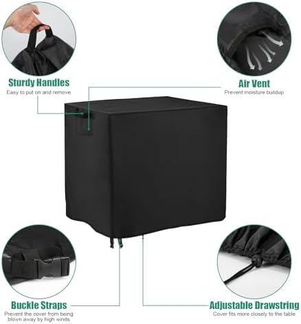 Outdoor Prep Table Cover for 31 inch Patio Serve Prep Storage Cart - Image 6
