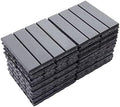 Plastic Interlocking Deck Tiles, Waterproof Outdoor Flooring All Weather Use by Unknown