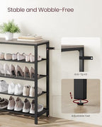VASAGLE INDESTIC Shoe Rack, Organizer - Image 6