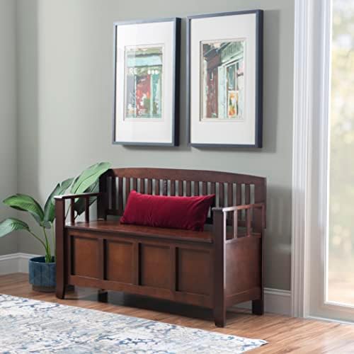Linon Home Dcor Linon Home Decor Cynthia Storage Bench - Image 2