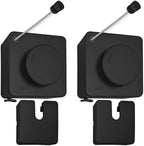 2 Pack Retractable Clothesline Indoor & Outdoor, 16.2Ft Non-Sagging by UpChoNice