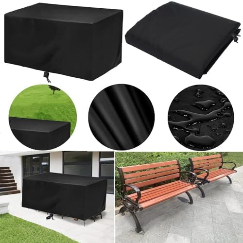 Patio Furniture Covers Waterproof 48 x 24 x 35 Inch Outdoor Patio Table Covers - Image 3