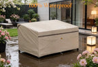Patio Sofa Cover Outdoor Furniture Waterproof 54nch Beige - Image 5