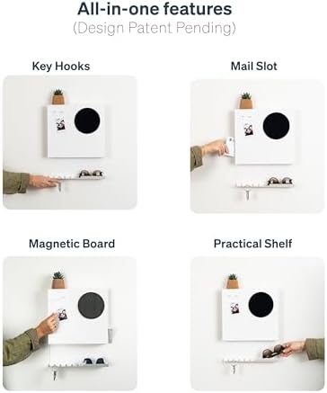 Key Holder Wall Mount and Mail Organizer - Image 4