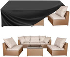 BALEINE Patio Furniture Covers Waterproof, Heavy Duty Outdoor Table Cover by BALEINE