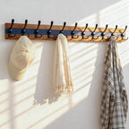SKOLOO Rustic Wall Mounted Coat Rack - Image 5