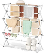 APEXCHASER 3-Tier Foldable Clothes Drying Rack, 37.6" H by APEXCHASER
