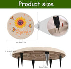4Pcs Large Stepping Stones Outdoor Garden Walkway, Durable Plastic Pavers - Image 2