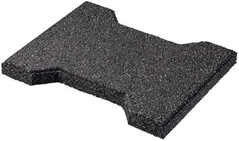 Playsafer Rubber Garden Pavers ¾” Thick Interlocking Safety Tiles by Playsafer