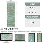 DUKINO 2x6 Runner Rug, Washable Animal Kitchen Rugs Non Slip - Image 2