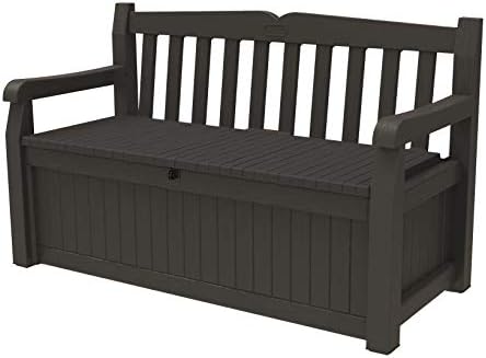 Keter Solana 70 Gal Outdoor Storage Bench by Unknown