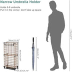 AWTATOS Umbrella Holder Entryway, Umbrella Stand Freestanding - Image 2