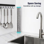 Tomorotec Roll Up Dish Drying Rack Over Sink, 304 Steel - Image 3
