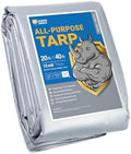 GUARD SHIELD Heavy Duty Tarp 20x40 Feet Silver Multi Purpose Thick Waterproof by GUARDSHIELD