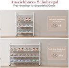 Bumusty 4 Tier Expandable Shoe Rack - Image 5