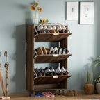 Shoe Cabinet Storage, Modern Freestanding Organizer - Image 6