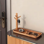 Acacia Wood Key Tray for Entryway Table Rectangle - Image 4
