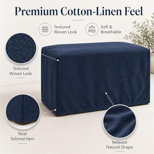 Custom Size Indoor Dust Cover, Cotton Linen Fabric Made to Measure Protector - Image 6