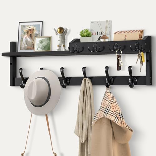 27.5" Wall Mount Coat Rack by GODDGITT
