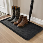 tchdio Durable Rubber Boot Tray and Shoe Mat by Tchdio