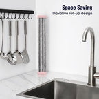 Tomorotec Roll Up Dish Drying Rack Over Sink, 304 Steel - Image 3