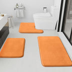 HUXMEYSON Bathroom Rugs Sets 3 Piece, Non-Slip & Quick Dry Bath Mat Set by HUXMEYSON