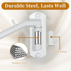 Alise Swing Clothes Hanger Rack, Swivel Garment Hanger Wall Mount - Image 4