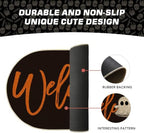Artoid Mode Boo Halloween Welcome Oval Doormat, Home Decor Low-Profile Switch - Image 6
