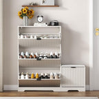 HUANLEGO Shoe Cabinet Storage for Entryway - Image 3