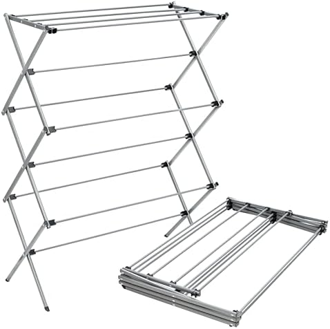 Honey-Can-Do Oversized Collapsible Clothes Drying Rack, 50 lb by Honey-Can-Do