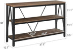 Entryway Console Table, 3 Tier Entry Table - Image 2