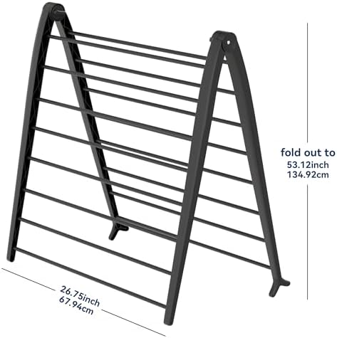 Whitmor Spacemaker Folding Drying Rack, Indoor Clothes Organizer - Image 2