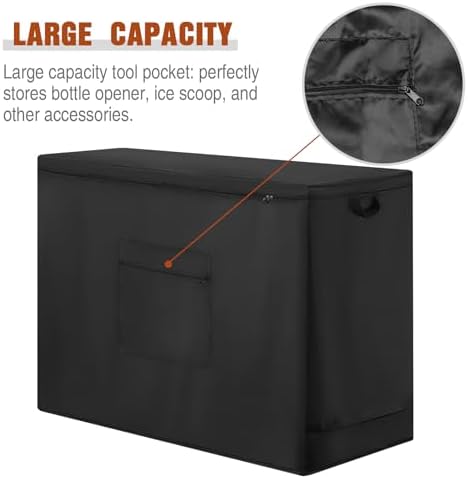 Custom Chest Freezer Cover, Outdoor Waterproof Deep Freezer Cover - Image 4