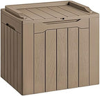Devoko 30 Gallon Resin Deck Box Outdoor Indoor Waterproof Storage Box by DEVOKO