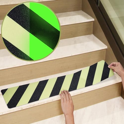 LifeGrip Anti Slip Stair Treads 6"x32" 10-Pack by LifeGrip