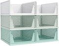Pinkpum Green Boy Closet Organizers and Storage Stackable Plastic Drawer Basket by Pinkpum