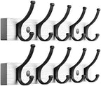 Optish Coat Rack Wall Mount, 16.5 Inches Wood Coat Hooks Wall Mount, Wall Coat by Optish