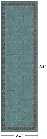 Hazo Haus Boho 2x7 Long Non Slip Kitchen Rug Runner - Image 2