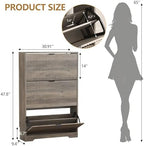 HUANLEGO Shoe Cabinet Storage for Entryway - Image 2