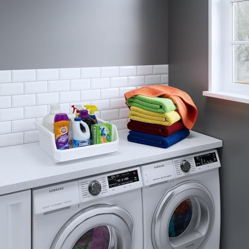 ReadySpace Extra Large Stackable Plastic Storage Bins - Image 2