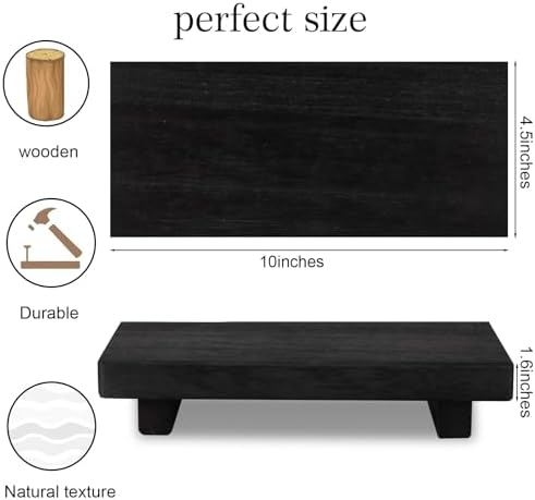 Wood Bathroom Tray Farmhouse Decor Kitchen Soap Holder - Image 4