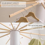 4 Legs Clothes Drying Rack, Foldable Laundry Rack - Image 4