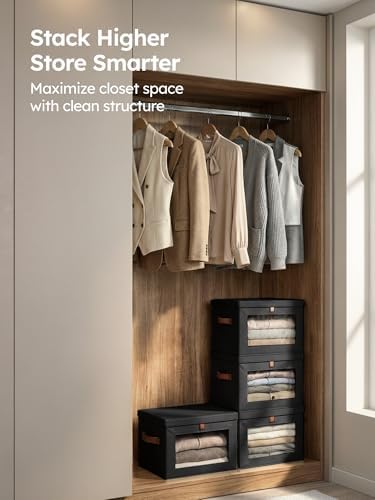 Homsorout Medium Fabric Storage Bins - Image 6