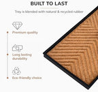 Anji Mountain Heavy Duty Waterproof Rubber Shoe Storage Mat Organizer/Boot - Image 3